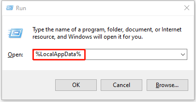 Type %LocalAppData%