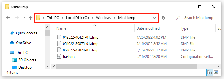How To Read And Analyze Memory Dump Files On Windows 10 11 MiniTool How To Read And Analyze Memory Dump Files On Windows 10 11 MiniTool
