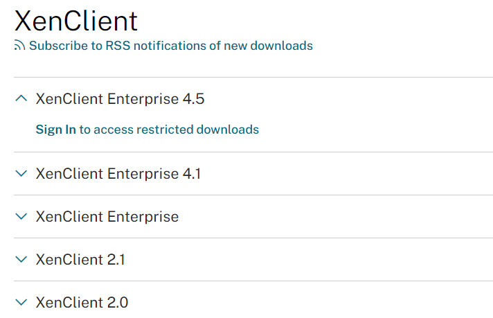 Citrix XenClient
