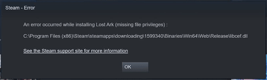 skse for steam is not downloading