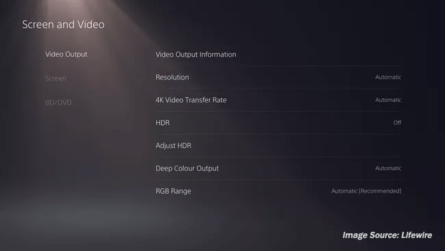 disable HDR