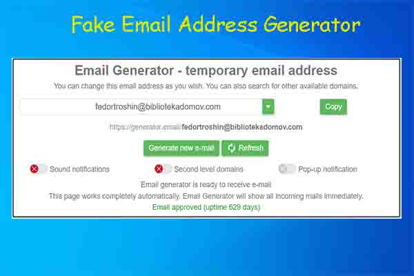 Генератор электронной почты. Emailuri. Turkey address