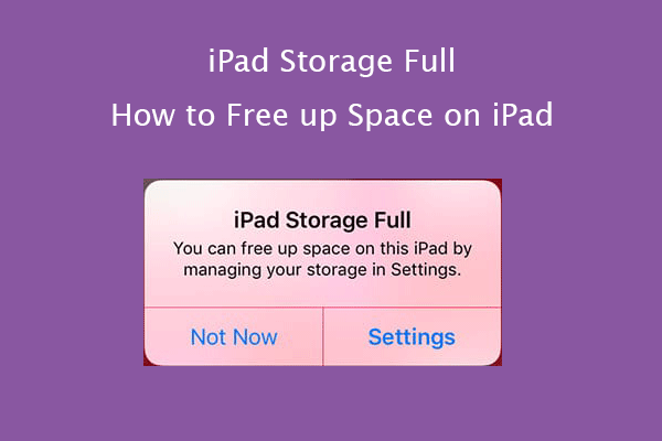 How To Fix iPad Storage Full Step By Step Guide