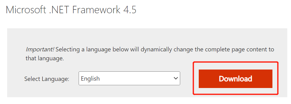 install .net framework 4.5 2 windows 7