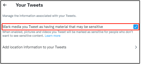 How to See Sensitive Content on Twitter