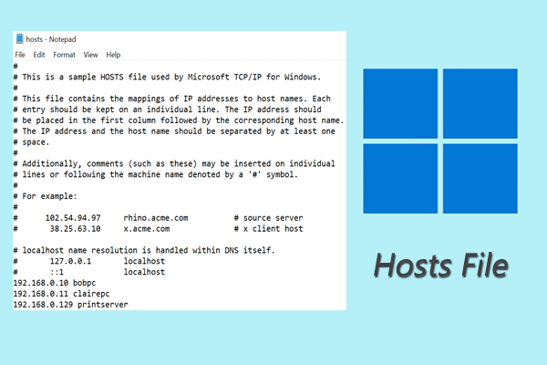 how to update host file in windows 11