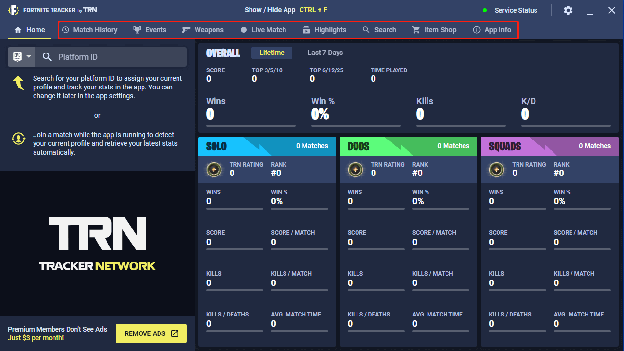 Fortnite Tracker - Fortnite Stats, Leaderboards, & More!