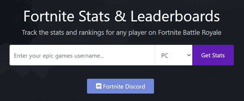 Fortnite Tracker - Fortnite Stats, Leaderboards, & More!