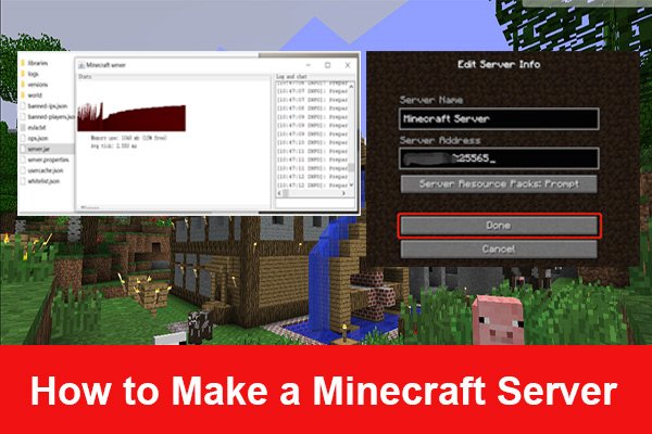 [Full Guide] How to Make a Minecraft Server Java on Windows 10/11