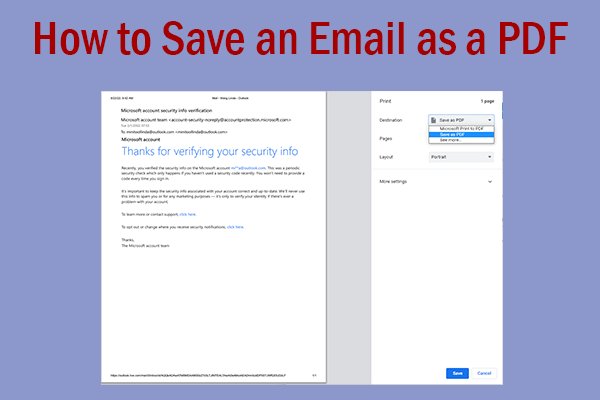 How To Save An Email As A PDF A Simple Way 