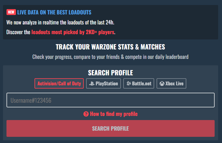 How to Track your Call of Duty: Vanguard Stats - COD Vanguard Tracker