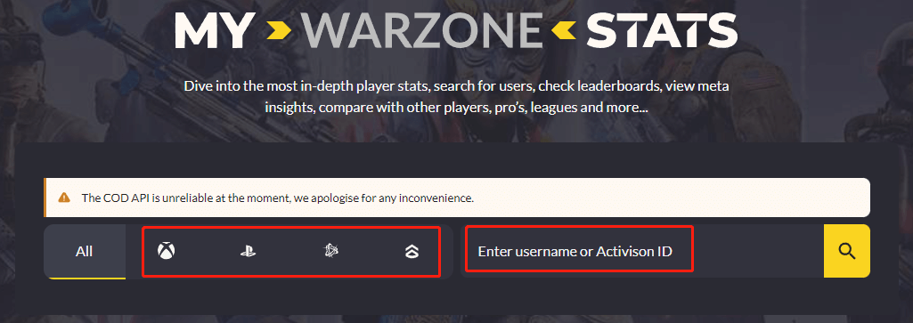 Introducing The Store! New on Warzone Tracker - COD Warzone Tracker