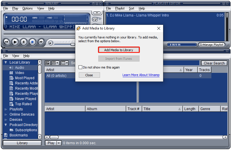 Download and Install Winamp to Play Various Audio and