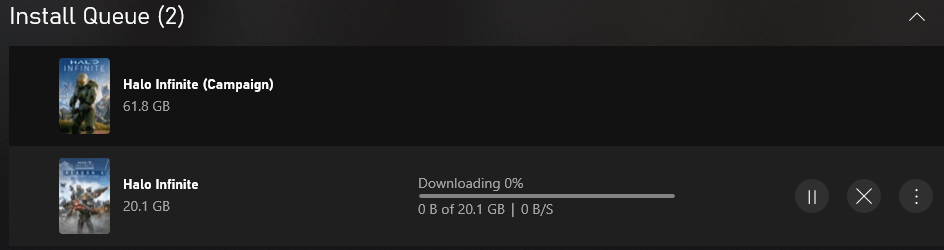 Infinite Campaign not downloading