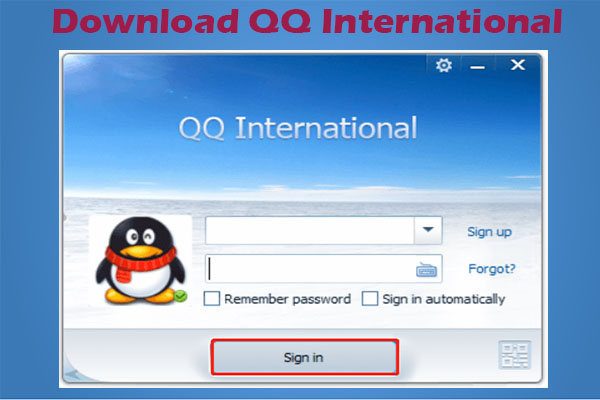 qq international apk english version