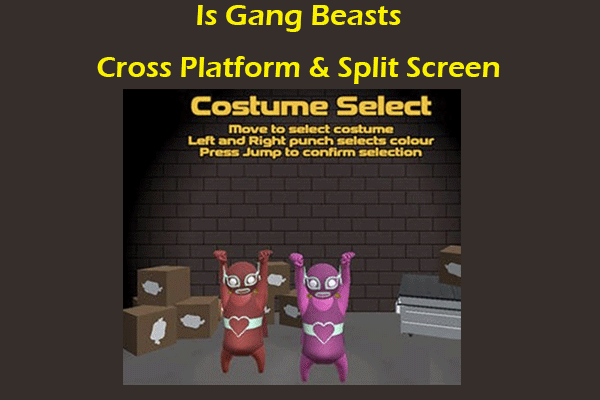 Is Gang Cross Platform Split Screen?