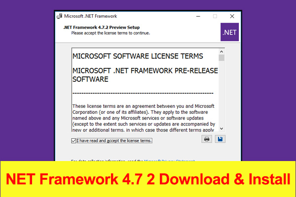 download net framework 4.7 2 offline installer windows server 2016