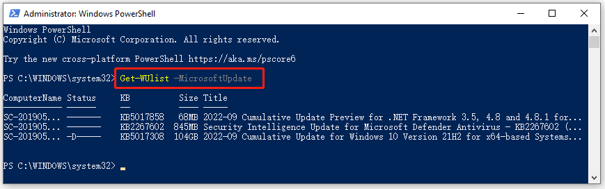 KB05122022 - CVP/CSVP installation where Powershell policy