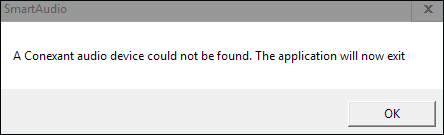 error message