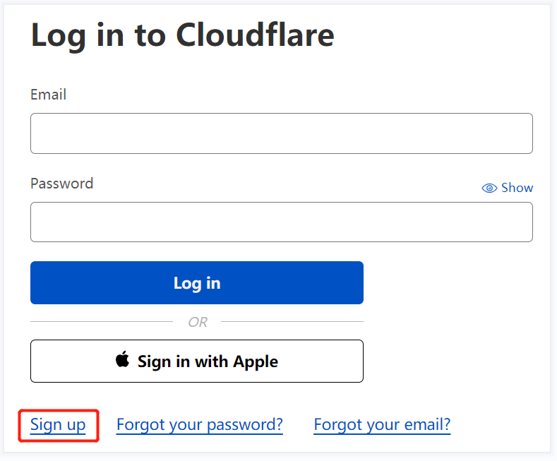 Đăng ký Cloudflare DNS