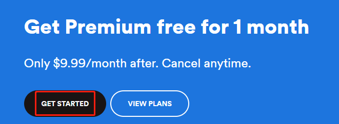 click Get Started