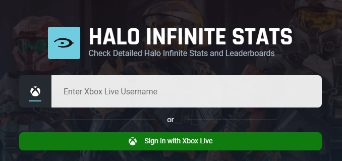 check Halo Infinite stats