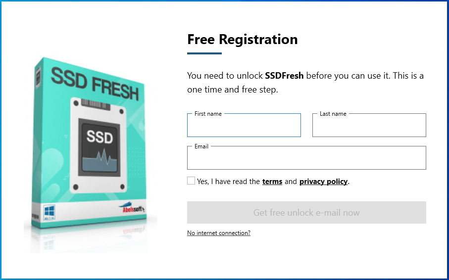 SSD Fresh registration