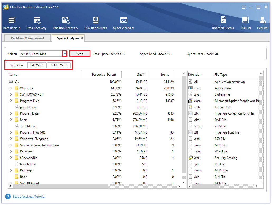 check files in different ways