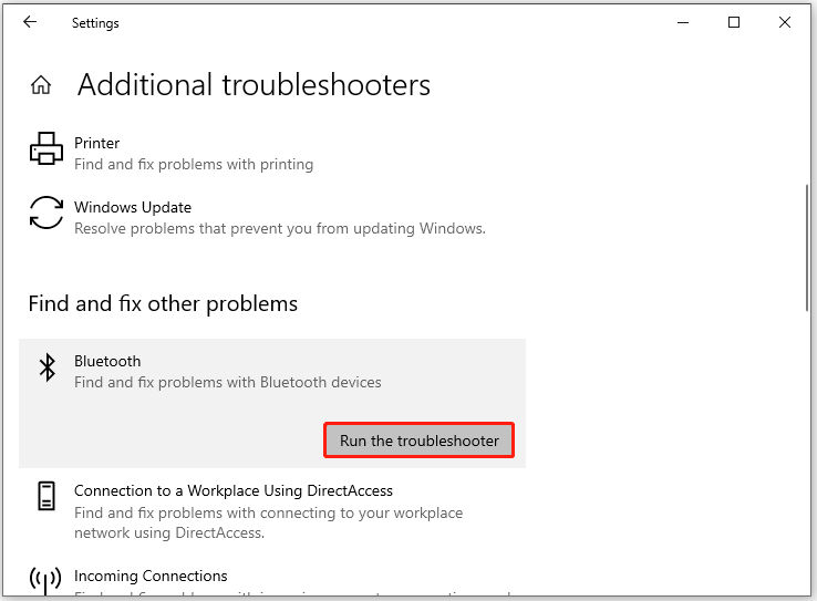 Bluetooth Disappeared/Missing Windows 10? [6 Selected Fixes] MiniTool Partition Wizard