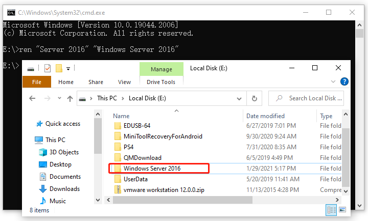 CMD List Files: How to List Files in Command Prompt Windows 10/11 -  MiniTool Partition Wizard