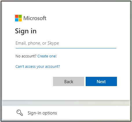enter register credentials