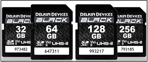 Delkin Devices SD card