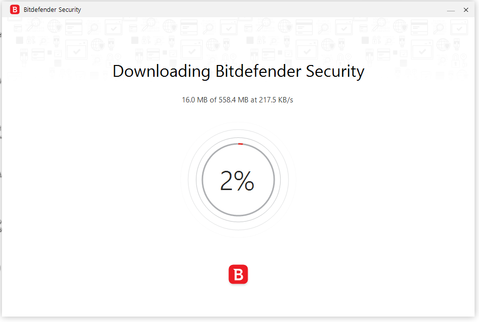 downloading Bitdefender Security