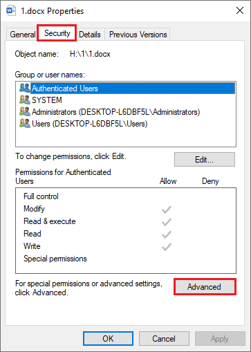 select Advanced