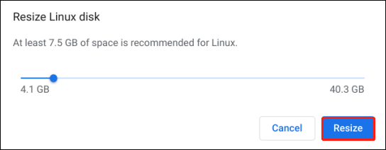 resize Linux disk