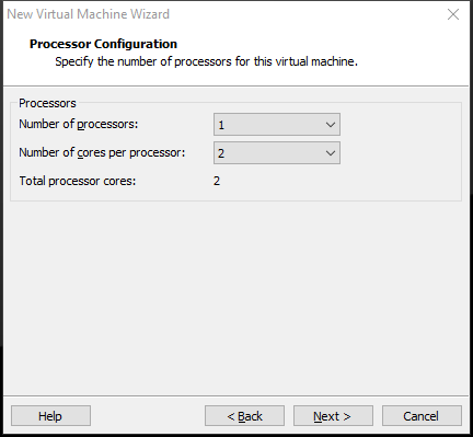 allocate the number of processors