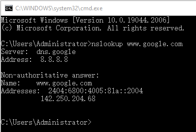 How to Use nslookup Commands to Check DNS Sever and IP Address