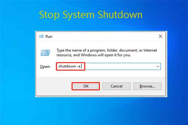 How to Stop/Cancel/Abort/Prevent System Shutdown? [Answered]