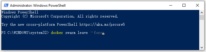 remove Docker containers in PowerShell