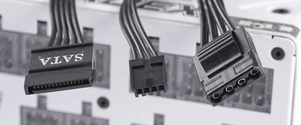 SATA and D4Pin connectors