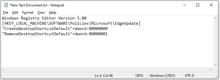 copy and paste the command