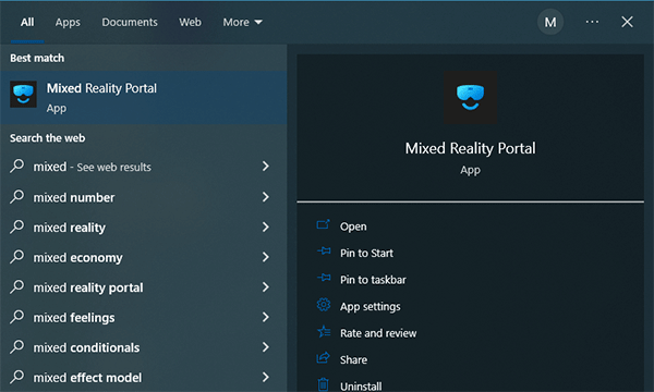 Mixed Reality Portal