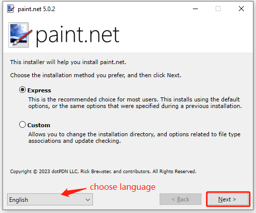 install paint net on Windows 10