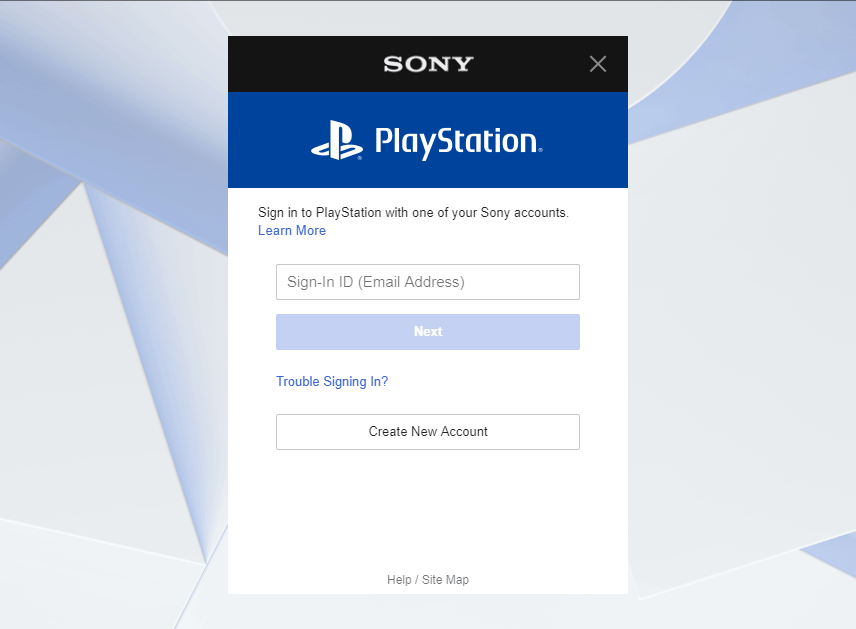 PlayStation Plus login