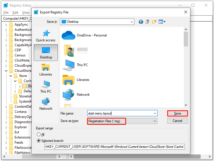 save the file