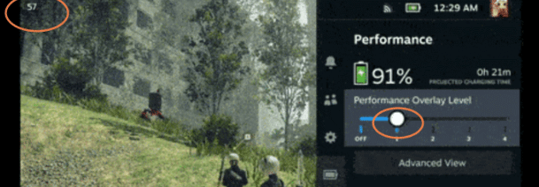 Performance Overlay