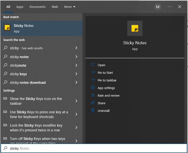 sticky note download