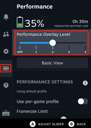 How to Enable Performance Overlay on Steam Deck