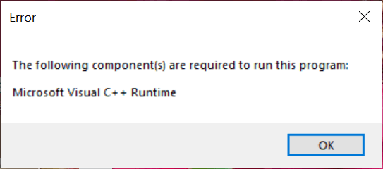Hogwarts Legacy Microsoft Visual C++ Runtime error