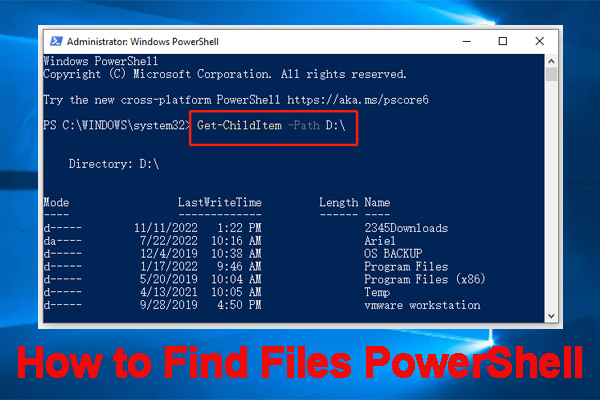 powershell find file date